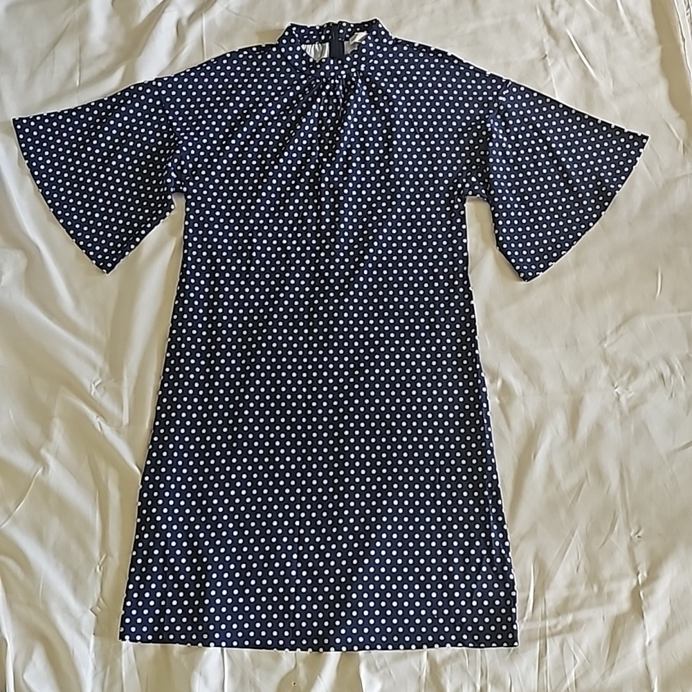 Michael Kors Dress Black Dot Viscose Blend
